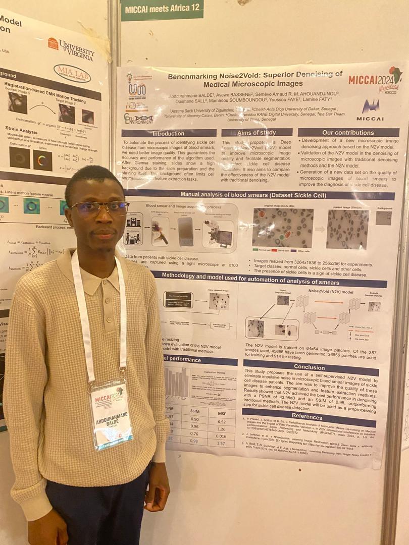 Poster session at MICCAI Meets Africa 2024