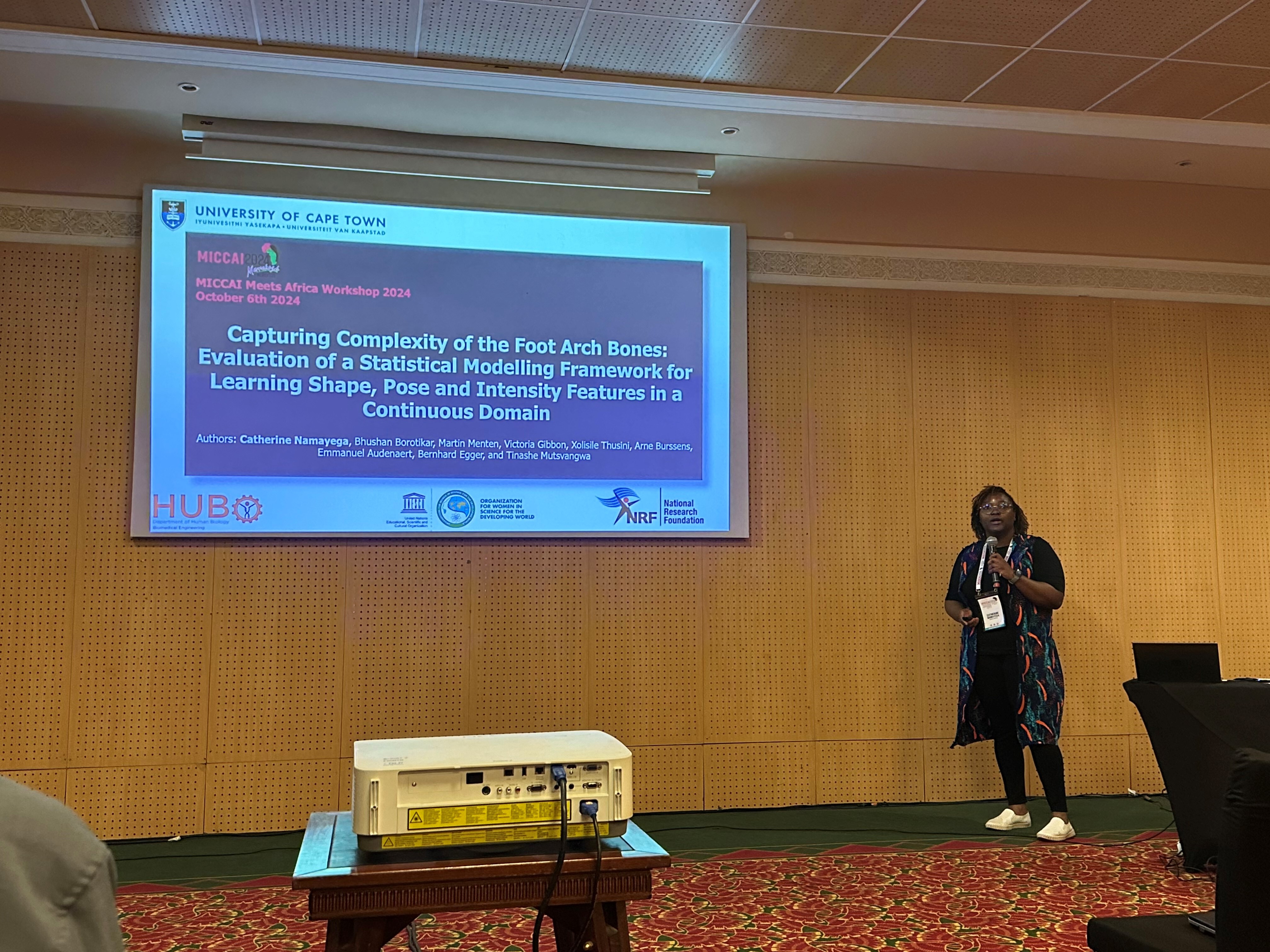 Speaker at the MICCAI Meets Africa Workshop 2024