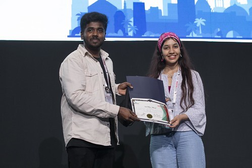 Award presentation at MICCAI 2024